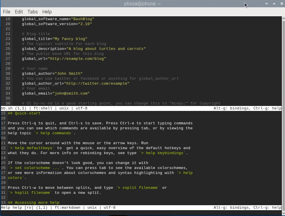 microeditor